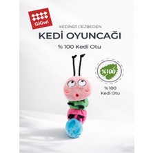 GiGwi Thirts Catnip Serisi Peluş Tırtıl - Kedi Naneli Oyuncak