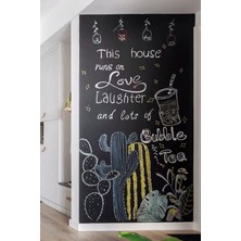 Munico Yapışkanlı Beyaz Yazı Tahtası Plan Proje Iş Ofis Ev Uyumlu Esnek Kara Tahta Duvar Cam Sticker Board