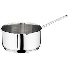 UltraMint Paslanmaz Çelik Sütlük 18X10 Cm, Dayanıklı ve Şık Tasarım