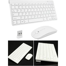 Munico Ergonomik ve Konforlu Bir Yazım Deneyimi Sunan Klavye & Mouse Seti Beyaz Kablosuz Hızlı ve Rahat Pro