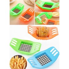 Munico Pratik Patates Dilimleyici Kesici Fransız Kızartma Doğrayıcı Patates Ev Kesim Pratik Çeyizlik Dilim