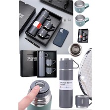 Munico Vakumlu Profesyonel 500 ml Çok Fonksiyonlu Kamp Seyehat Gezi Termosu Piknik Yalıtımlı Fincanlı Set