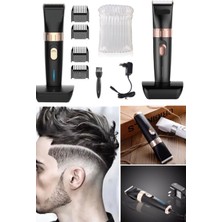Munico Güçlü Saç Sakal Tıraş Makinesi Bakım Seti Taraklı Profesyonel Saç Kesme Makası Erkek Sakal Kesim