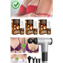 Munico Masaj Tabancası + 3 Adet Kadınlar Için Doğal Evde Esnetik Şekillendirici 100ML Sprey