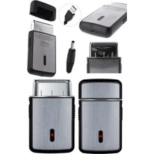 Munico Mini Taşınabilir Tıraş Makinesi & Epilatör Tüm Vücut Sinek Kaydı Sakal Ense Kıl Koltuk Altı Tüy Pro