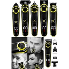 Munico Elektrikli Sakal Saç Kesme Makinesi 5 Başlıklı Çok Fonksiyonlu Saç Kesme Profesyonel Saç Düzeltici