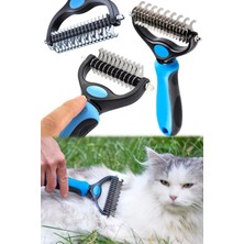 Munico Tüylü Evcil Hayvanlar Için Kedi Köpek Bakım Tarağı Tüy Toplayıcı Açıcı Tarak Orjinal Metal Epilatör