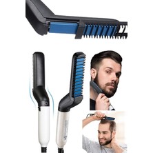 Munico Konforlu Hafif Elektrikli Saç Tarak Hızlı Sakal Düzleştirici Kıvırcık Saç Erkekler Için
