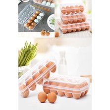 Munico 12 Gözlü Portatif Yumurta Depolama Kutusu Buzdolabı Depolama Organizatörü Mutfak Yumurta Tutucu Pro