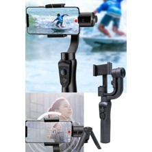 Munico Telefonlar Için Eksenli Esnek Gimbal Sabitleyici Pratik Cep Telefonu Tutucusu Sarsılma Engelleyici