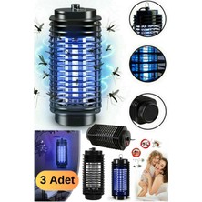 Munico 3 Adet Taşınabilir Elektrikli LED Sivrisinek Yok Edici Hem Gece Lambası Hem Full Ultra Haşere Engel
