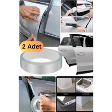 Munico 2 Emici cm Kapı Şeffaf Kaput Adet Metre Kenarı Ses Koruyucu 3 Koruma 3 Film Çizik x Araba