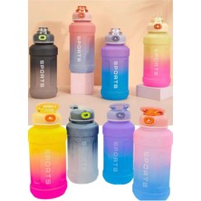 Munico Pilates Suluğu Rengiyle Motive Eden Tutacaklı Yıkanabilir Suluk Unisex Spor Yoga Fitness Yapanlar