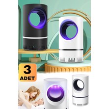 Munico 3 Adet Sivrisinek Kovucu Gece Lambası Içerde Toplayıcı Özellikli Sessiz Kara Delik Görünüm Haşere