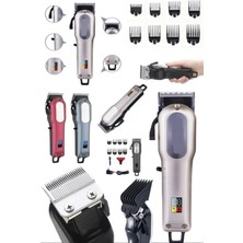 Munico Profesyonel Beberlere Özel LCD Şarj Ekranlı Kaliteli Saç Sakal Vücut Tıraş Makinesi + 4 Taraklı Pro