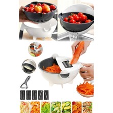 Munico 5 In 1 Sebze Meyve Kesici Çok Fonksiyonlu Meyve Sebze Dilimleyici & El Rende Sebzelik Seti Parçalama