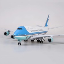 Veronese Us Air Force One Boeing 747 Yolcu Uçağı Koleksiyon Uçak 47CM
