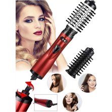 Munico Döner Başlıklı Saç Şekillendirici Düzleştirici Kurutucu Profesyonel Tarak Fön Kıvırcık Düz Saç Tarak