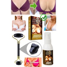 Munico 100 ml Göğüs Şekillendirme ve Büyütme Spreyi + Masaj Aleti Göğüs Sıkılaştırıcı Esnetiksiz Güzellik