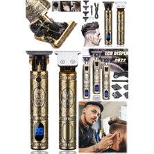 Munico Güçlü Performansı ile Evde Profesyonel Saç Kesimi Deneyimini Yaşayın 3 Kılavuz Taraklı LCD Ekranlı