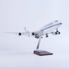 Veronese Kuwait Airways Boeing 747 Yolcu Uçağı Koleksiyon Uçak 47CM