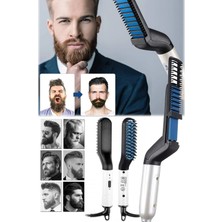 Munico Erkek Saç & Sakal Düzleştirici Keratin Makinesi Seramik Saç Sakal Şekillendirici Erkek Bakım Tarağı