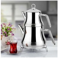 UltraMint Paslanmaz Çelik Çaydanlık Takımı, Aile Boy, Dayanıklı ve Şık Tasarım