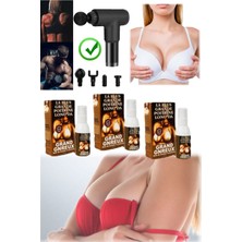 Munico 4 Başlıklı Masaj Tabancası + 3 Adet 100 ml & Toparlayıcı 100 ml Losyon Spreyi