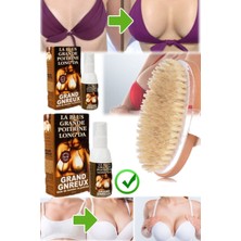 Munico At Kılı Doğal Fırça + 2 Adet Kadınlar Doğal Evde Esnetik Şekillendirici 100ML Sprey