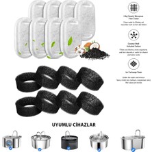STAYPURE Su Pınarı Aktif Karbon Yedek Filtre 8 Adet