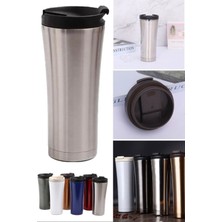 Munico Şişe Kamp Tasarım Termosu Kahve Seyahat Termal Fincan Çay Paslanmaz Unisex Izol  ile Pratik Kullanım