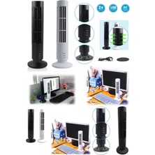 Munico Sessiz Portatif Soğutucu Dikey Gamer Fanı Ekran Kartı Soğutucu Tower Fan USB Serinletici Ayarlanır