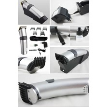 Munico 45 Dakika Aralıksız Kullanım Saç Düzeltici Şekillendirici Tıraş Standlı 5 Taraklı Berberler Için Pro