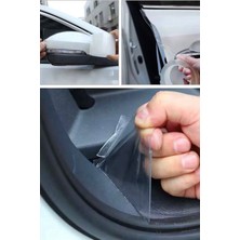 Munico Tampon Çizik Önleyici Şeffaf Bant Oto Darbe Koruyucu Bant Kolay Takılan Çıkan Araba Bagaj Kapı Eşiği