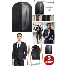 Munico 5 Adet Hava Alan Kumaşlı Kılıf Takım Elbise Kılıfı Şık ve Fonksiyonel Kırışıklık Engelleyici Seyehat