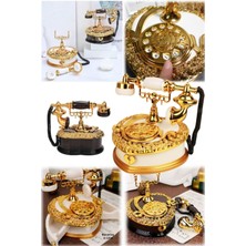 Munico Büyük Hediyelik Kutusu Müzik Yaratıcı Tasarım Müzik Organizer Vintage Beyaz Boy Ta  Için Ideal Seçim