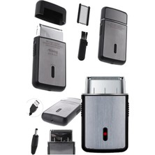 Munico Profesyonel Asker & Polis Için Uyumlu Seyehat Metal Tıraş Makinesi Jilet Hissiyatlı Tıraş Makinesi