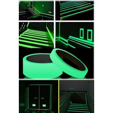 Munico 4 Metre Dekoratif Duvara Parkeyre Yapışabilen Gece Yol Gösteren Dekoratif Fosfor Bant Aydınlatma Pro