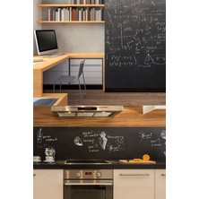 Munico Kara Yazı Tahtası Esnek Heryere Yapıştırılabilir Yazı Tahtası Duvara Cama Yapıştırılabilir Okul Ev