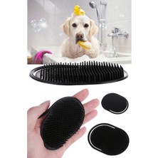 Munico Kedi & Köpekler Için Masaj Fırça Saç Yıkama Yuvarlak Yumuşak Şampuan Tarak Kafa Derisi Baş Masajı