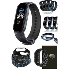 Munico Mi Pratik Spor Kamuflaj 5/6 Band Ordu Silikon Kaliteli Bileklik Için Kullanışlı  ile Pratik Kullanım