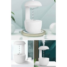 Munico 800ML Hava Nemlendirici Ev Anti-Yerçekimi Su Damlacıkları LED Ekran Ofis Yatak Odası Masaüstü Havalı
