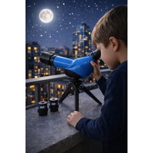 Toyfest 20X 30X Zoom Tripodlu Çocuk Bilim Seti Teleskop Eğitici Uzay Gözlem Oyuncağı