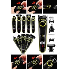 Munico 5 In 1 Elektrikli Saç Kesme Makinesi Çok Fonksiyonlu Düzeltici Erkekler Için Elektrikli Tıraş Aleti