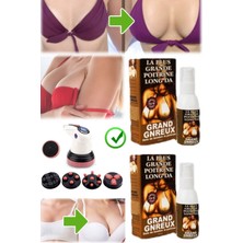 Munico 2 Adet x 100 ml Göğüs Şekillendirme ve Büyütme Sprey + Masaj Göğüs Aleti Set Sıkılaştırıcı Toparlama