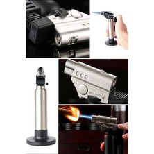 Munico Yüksek Ateşleme Seviyeli Pürmüz Çakmak Puro Sarma 2 In 1 Pürmüz Çakmak ve Kaynak Kaynatıcı Tabanca