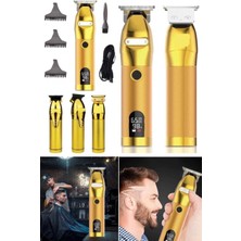 Munico Erkeklere Özel Gold Dijital Ekranlı Ömürlük Kaliteli Pil Performanslı Tıraş Makinesi Şarj Edilebilir