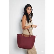 Shelilah Katlanır Fermuarlı Kadın Siyah El ve Kol Çantası Kumaş