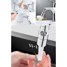 Munico 720 Derece Oynar Başlıklı Musluk Başlığı Aparatı Kaliteli Musluk Oynar Başlıklı Musluk Başlık Aparat