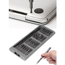 Munico 24 Dişli Profesyonel Çelik Tornavida Seti Mıknatıslı Leptop Telefon Bilgisayar Tornavida Kalemi Set